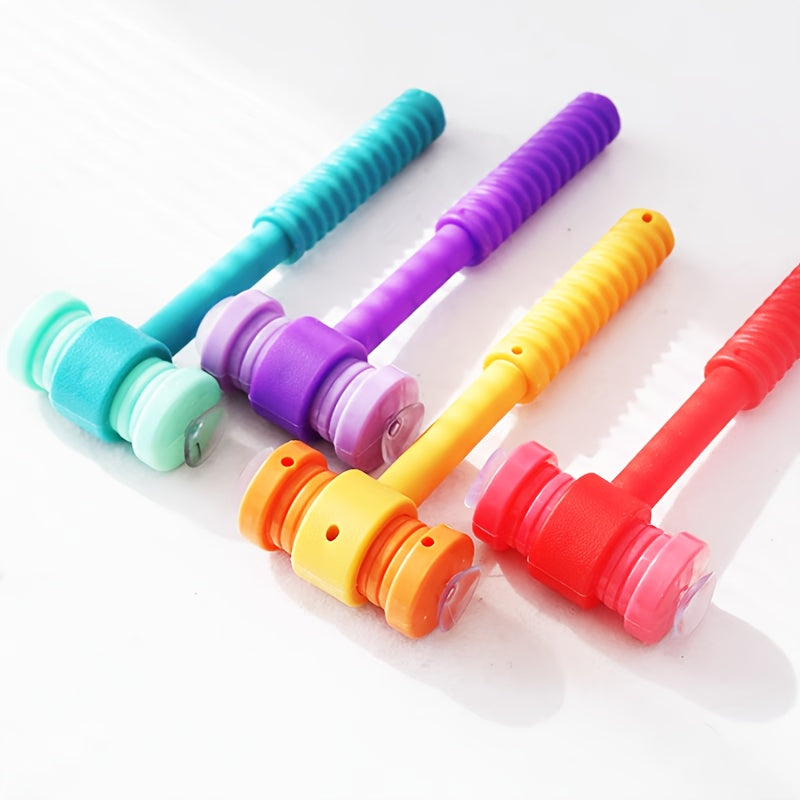 Dual-Sided Suction Cup Hammer for Educational Phonics Word Cards Classroom Learning Toy