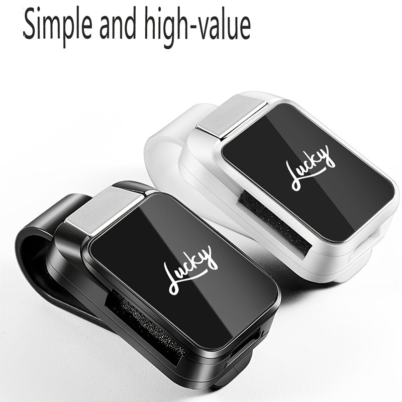 Car Glasses Holder Clip Durable ABS Resin Sun Visor Secure and Visible