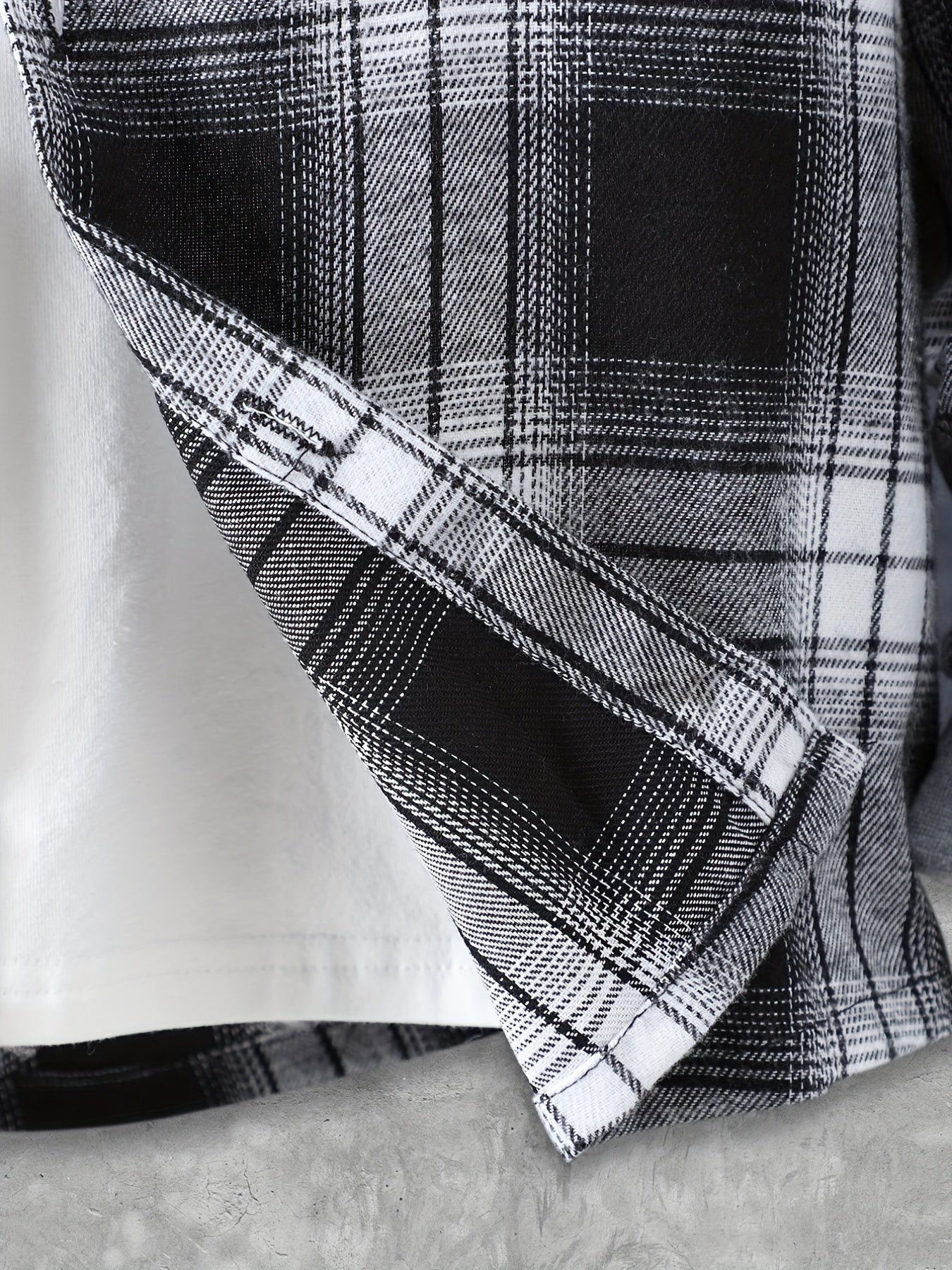 Conjunto de camisa con capucha y pantalones de cuadros para niños y niños en otoño, ropa casual de manga larga