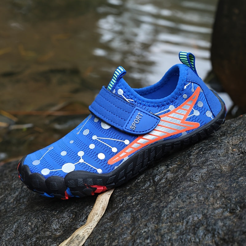 Calcetines de agua para niños unisex, transpirables, de secado rápido y antideslizantes para verano, playa y piscina