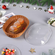 Akril non bochka qopqog' bilan, shirinliklar, mevalar va sabzavotlar uchun oshxona, restoran saqlash