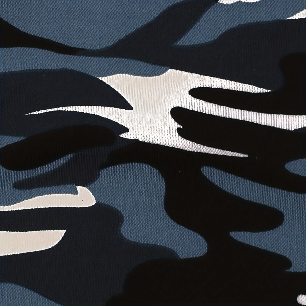 Camouflage Print Dog Vest for Small and Medium Pets Pullover Polyester