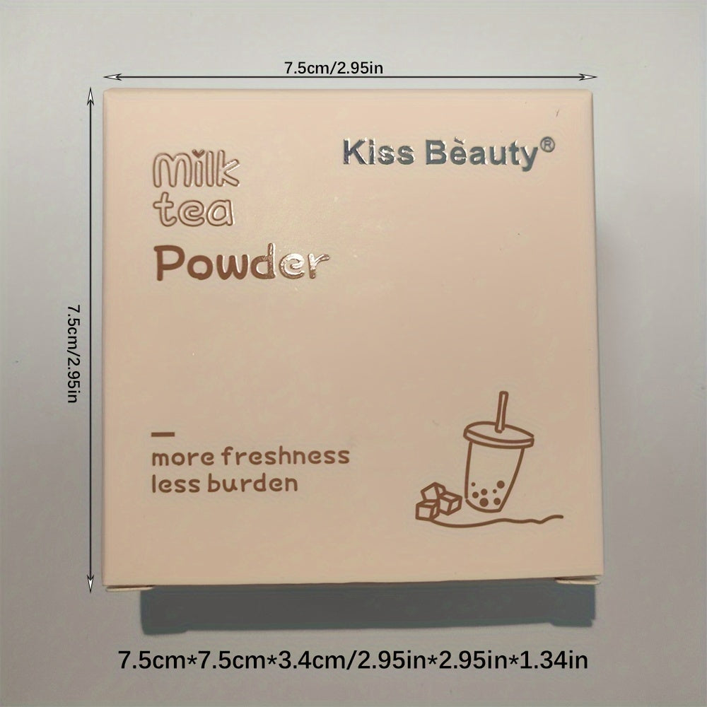 All-In-One Matte Foundation Powder for All Skin Types Fair Water-Resistant Compact