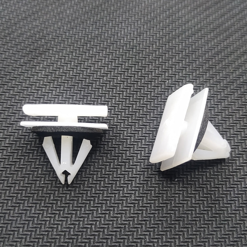20pcs Car Panel Moulding Clips for Auto Rocker Push Pin Fasteners