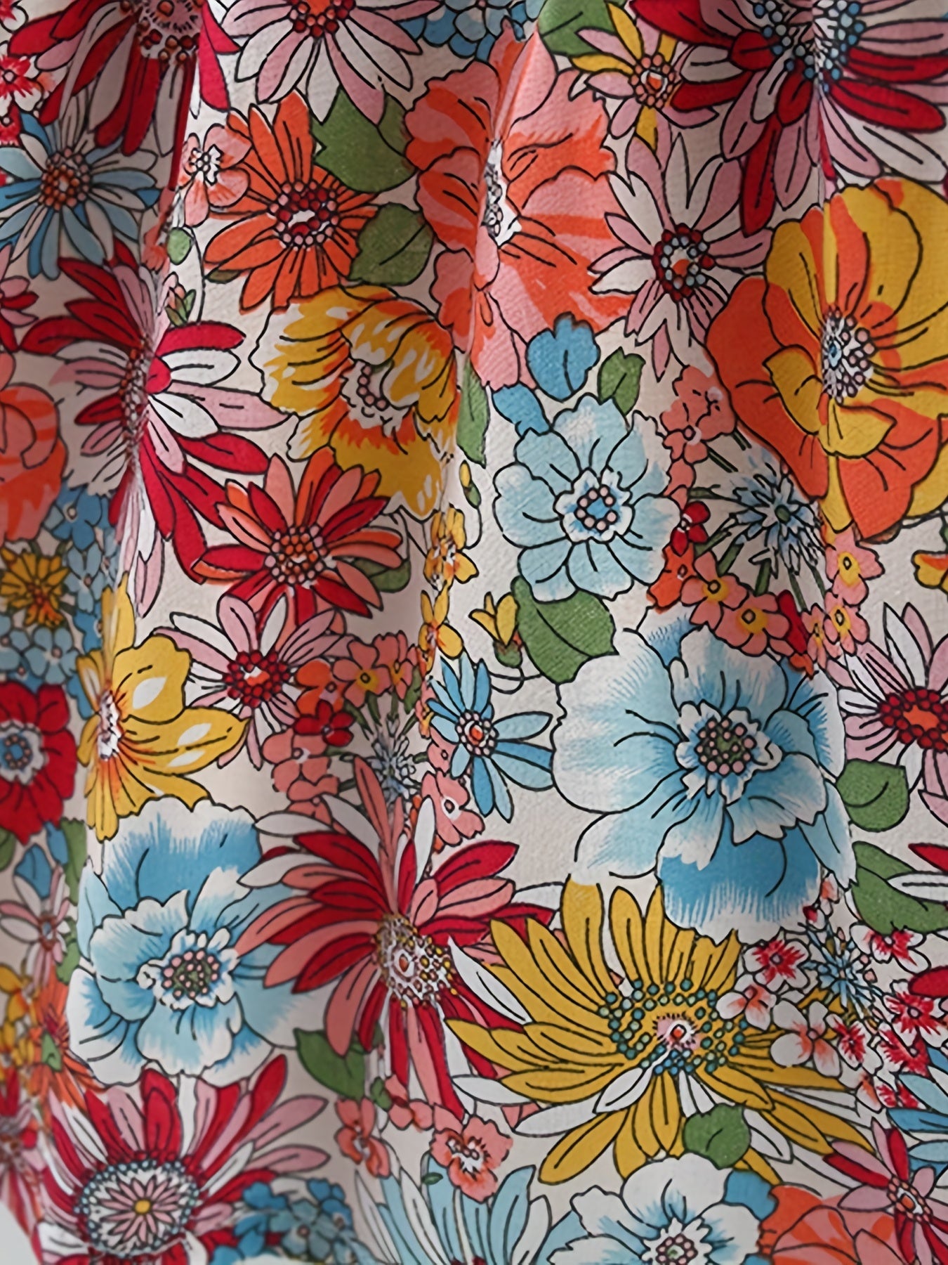 Set of 2 Baby Girl Cotton Dresses for Toddlers 0-3 Years Summer Sleeveless Floral