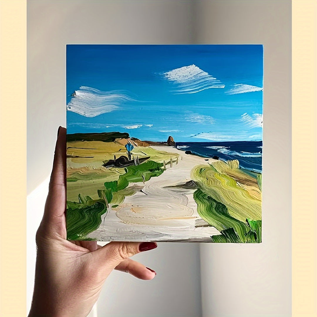 Набор акриловых красок из 24 цветов с тюбиками по 5 мл для ярких и универсальных художественных проектов, идеален для художников, студентов и мастеров.