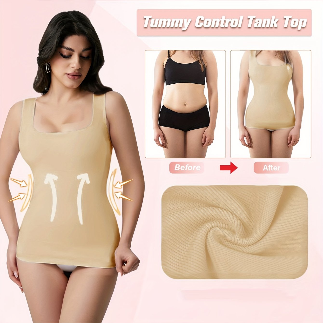 Women's Plus Size Seamless Sports Bra Breathable Yoga Tank Top