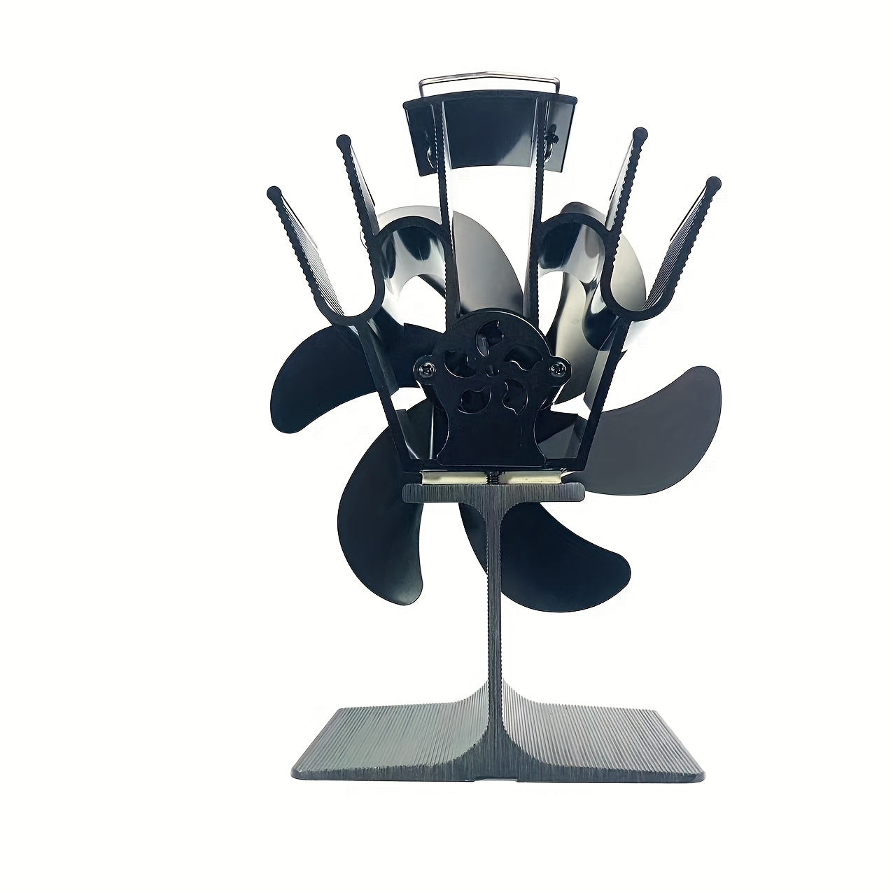 Big Fireplace Fan 6-Blade Heat Powered Stove Fan for Efficient Heating