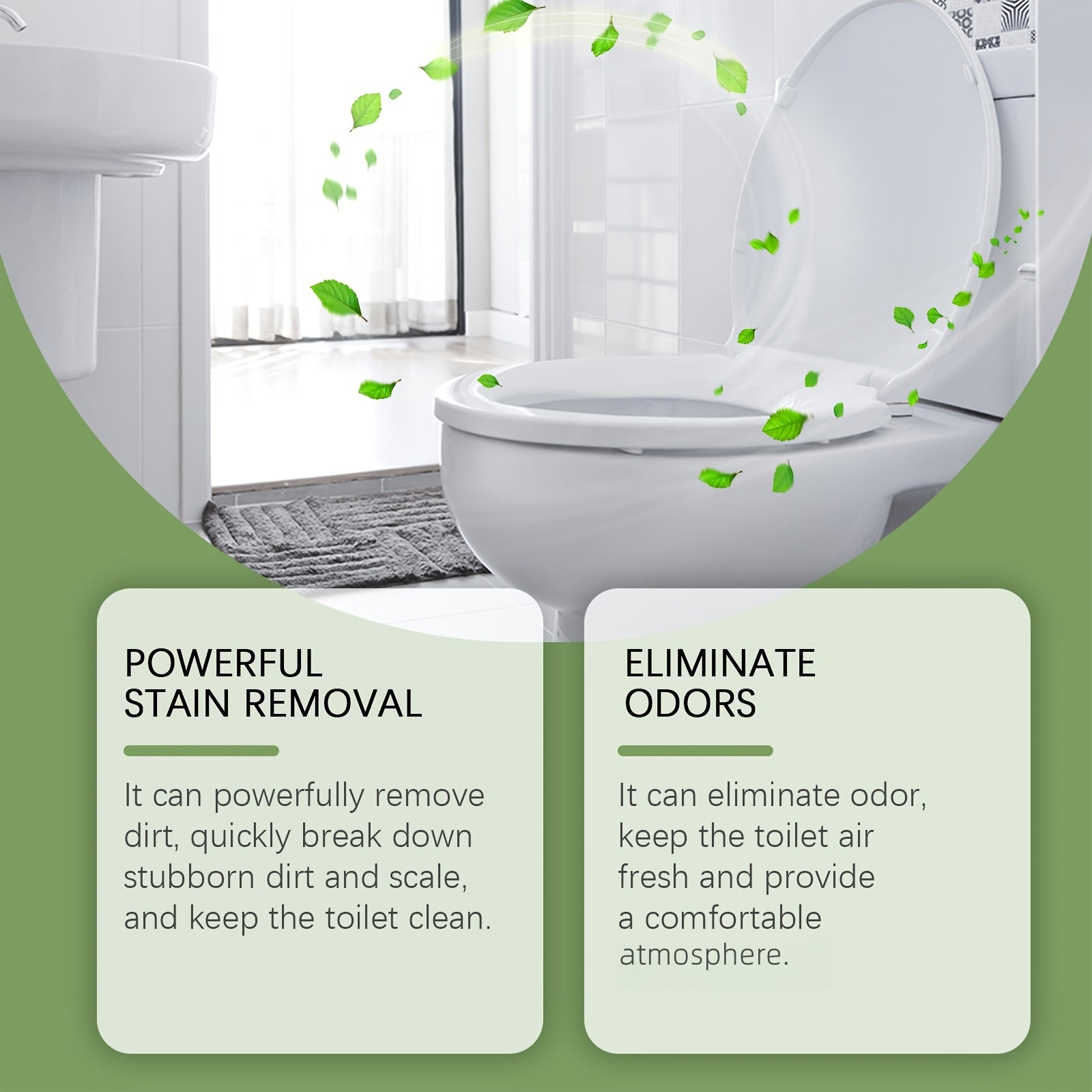 Jakehoe Toilet Bowl Cleaner — гипоаллергенное, не оставляющее следов жидкое средство. Объем менее 1 литра (100 мл/3,38 фл oz), эта мягкая формула содержит пищевую соду, которая эффективно устраняет запахи и безопасна для использования на керамике.