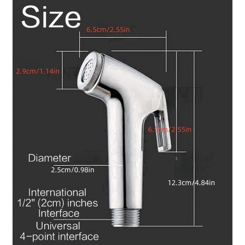 Handheld Toilet Bidet Spray Head Water Nozzle Bathroom Accessories