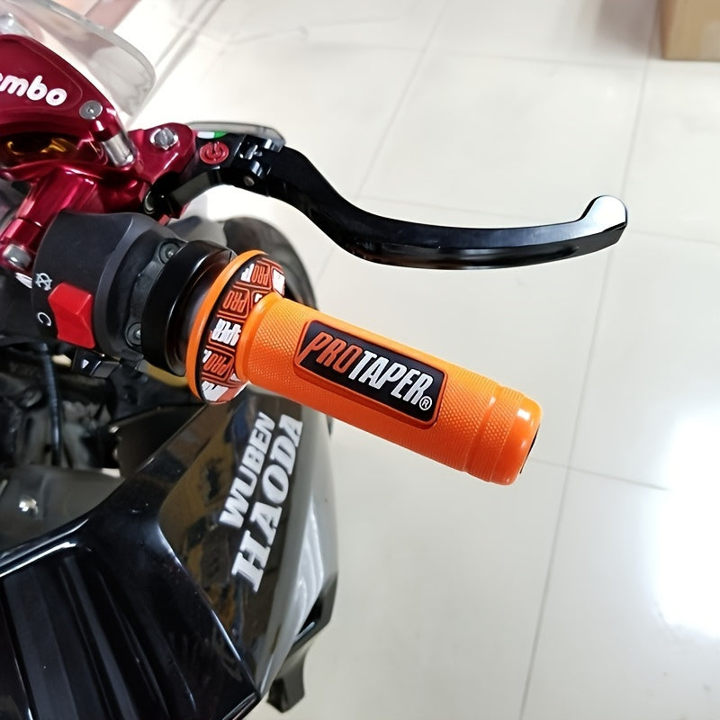 Universal Motorcycle Handlebar Grip Rubber Scooter Throttle Turn Signal Sleeve