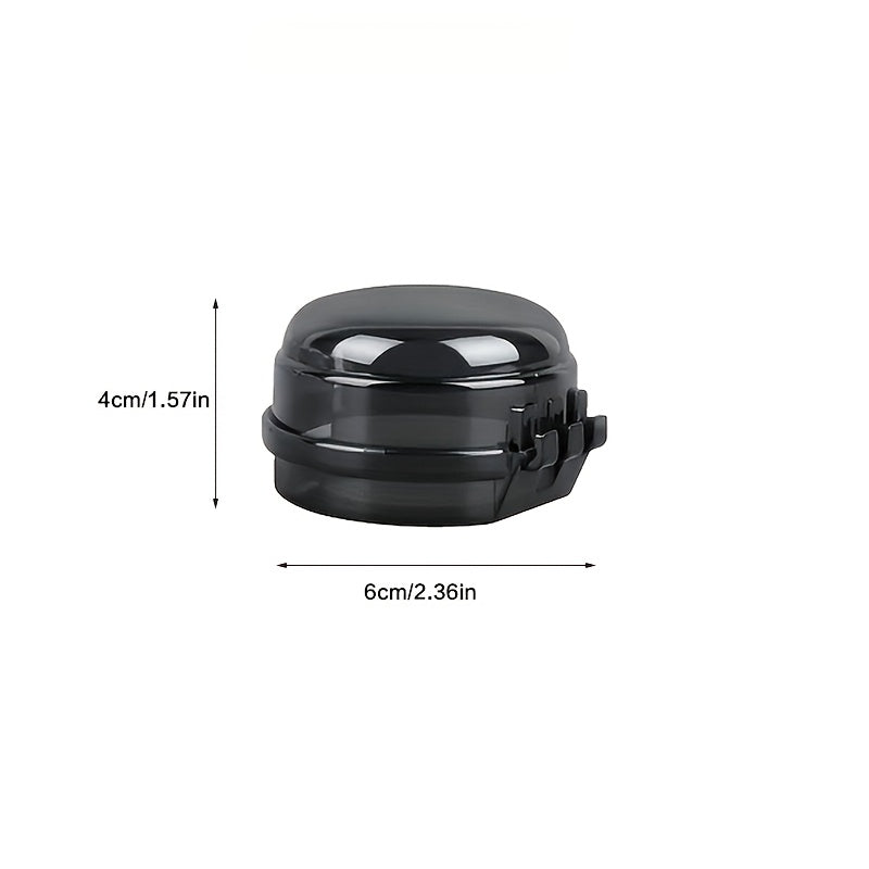 Set of 9 Black Plastic Gas Stove Knob Covers Child Safety Dust Prevention Easy Installation