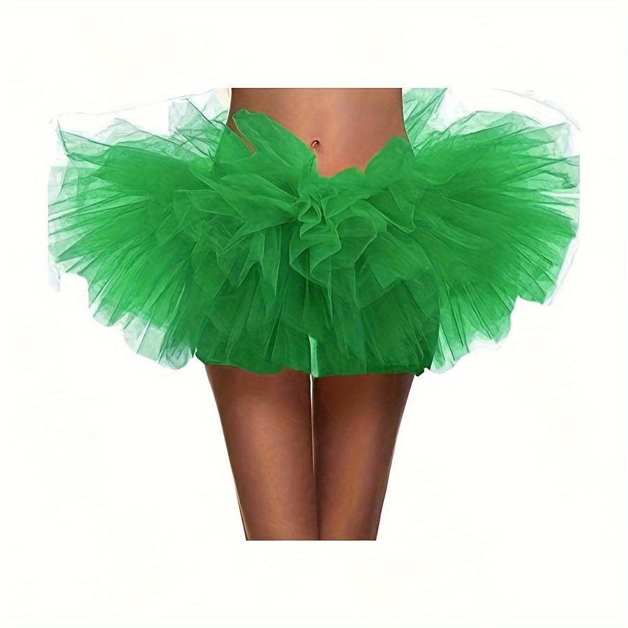 Girls Tutu Skirt 5-Layer Ballet Dance Skirt for Parties and Performances