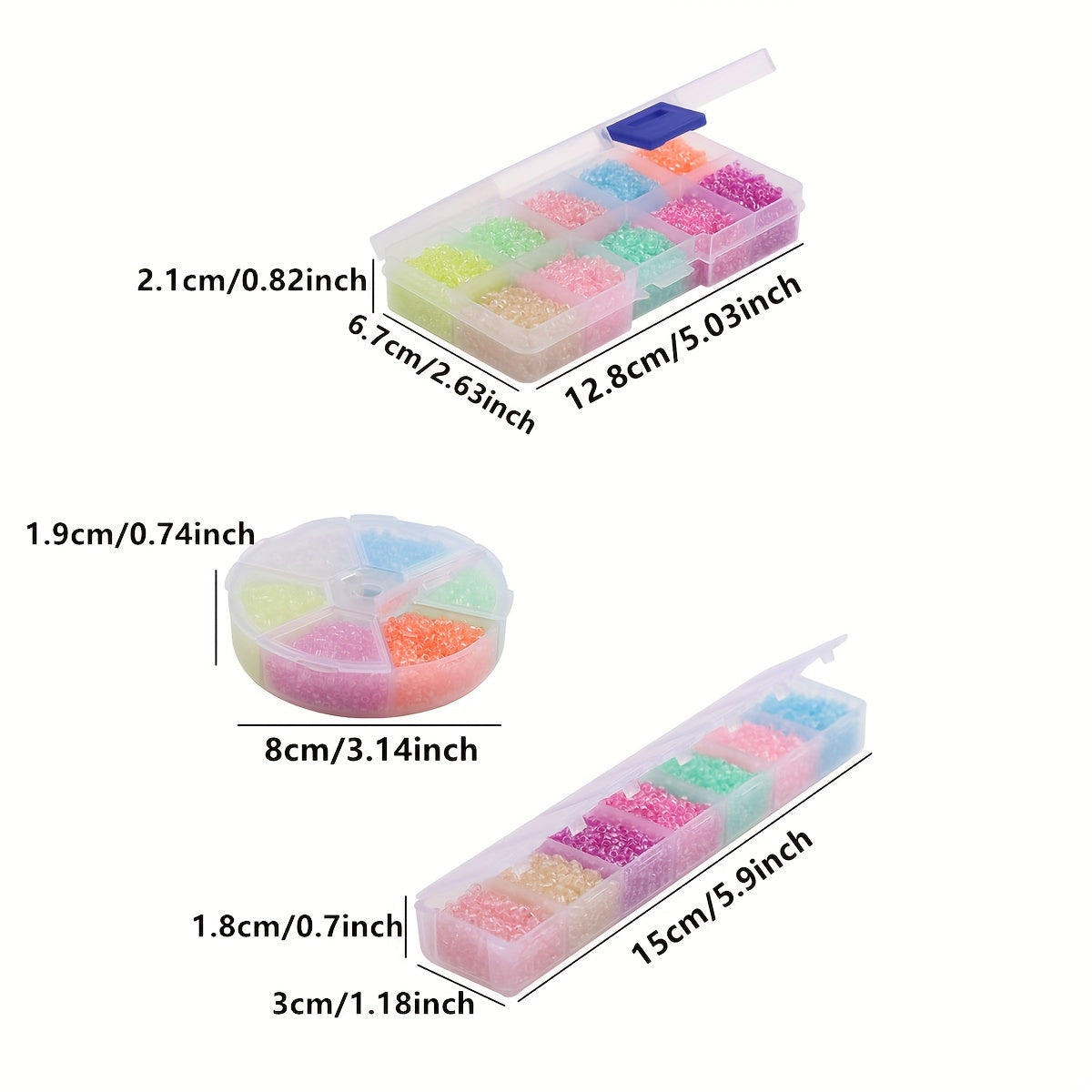 Glow-in-the-Dark Glass Beads for Jewelry Making, Crafting, DIY Accessories