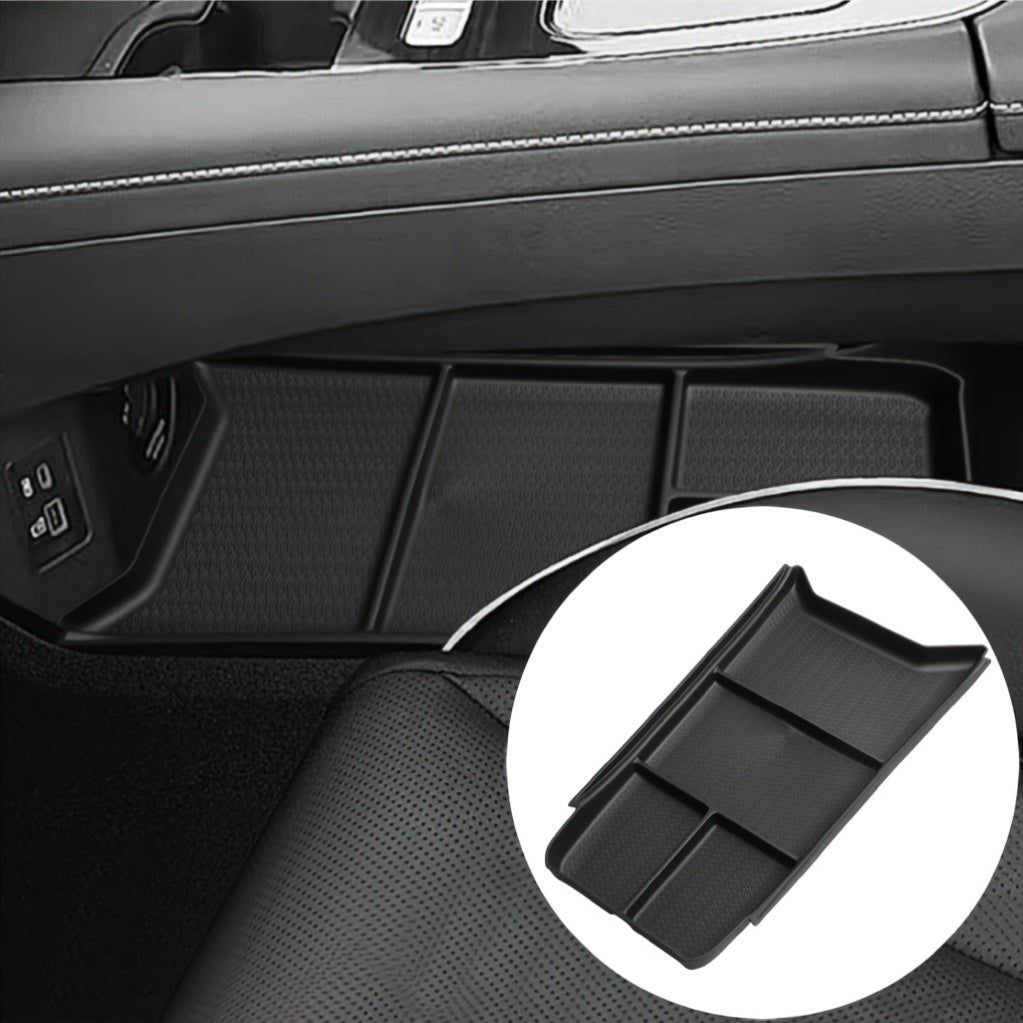 Car Interior Storage Box Organizer for EV SUV Center Console Lower Layer Accessories