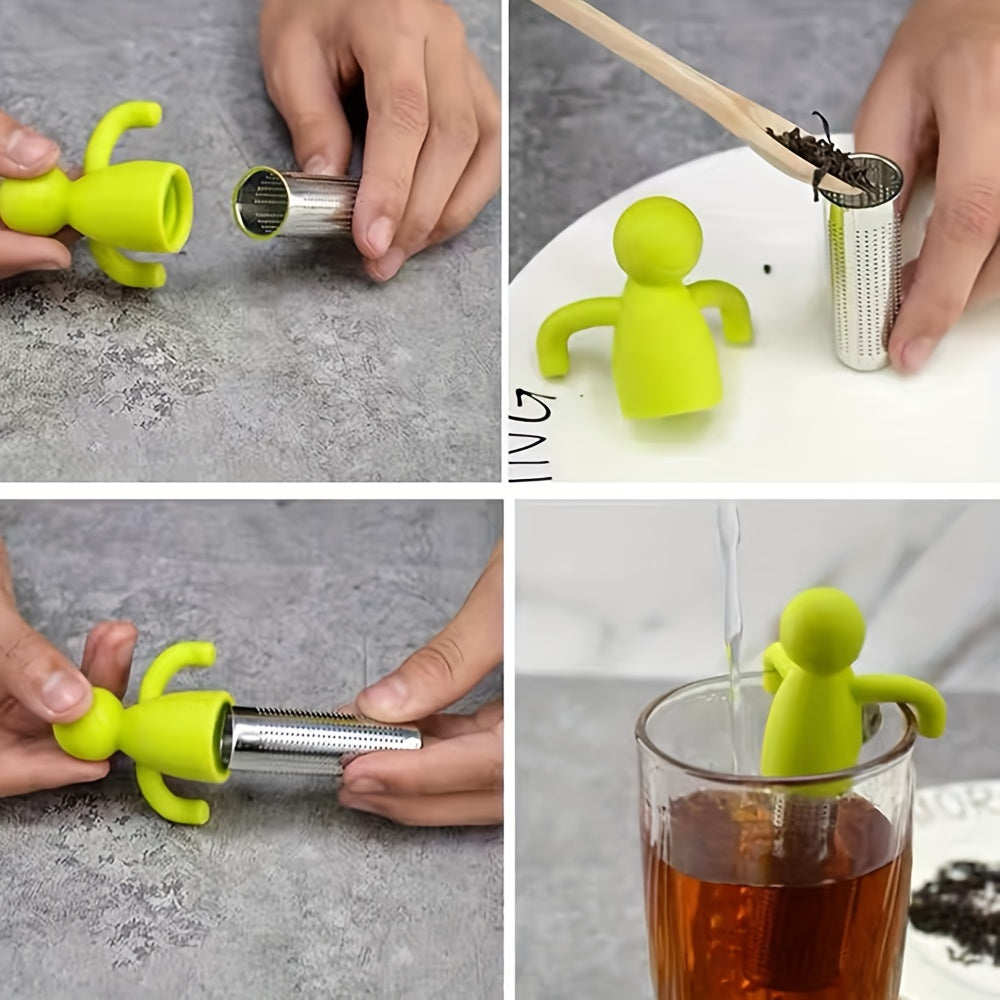 Choy Infuzor To'plami - 2 ta Qiziqarli Nozik Tarmoq Filtrlar - Noxuddan Yasalgan Filtr Sharflari - Choy Nashrlar, Choy Qozonlari, Uy, Kamping, Restoran, Ofis, Bayramlar uchun Mukammal - Zarur Choy Aksessuarlar