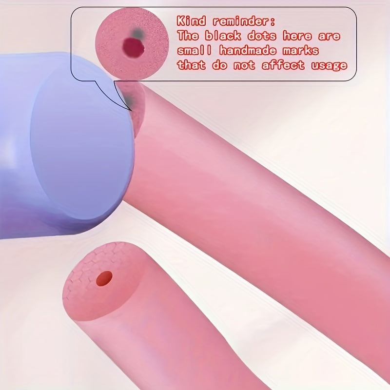 Conjunto de entrenamiento de músculos del suelo pélvico para hombres y mujeres, equipo de yoga de resistencia, color púrpura y rosa