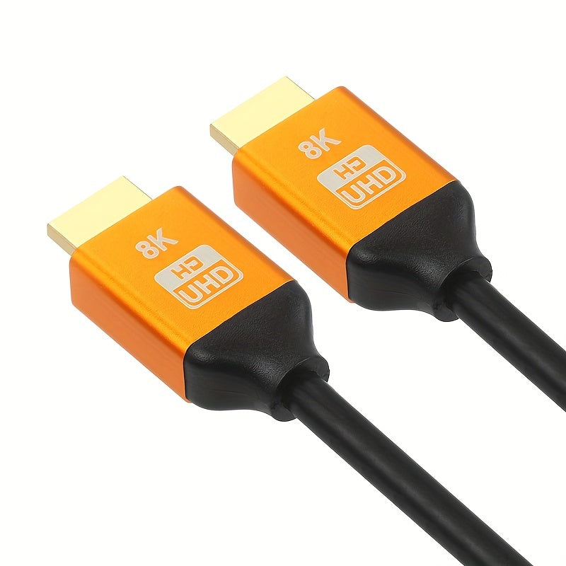 8K HDMI Cable 8K60Hz 4K120Hz Support 3D for PS5 UHD TVs PCs Aluminum Alloy
