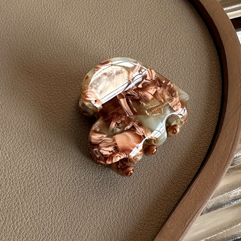 Heart-Shaped Small Hair Clips for Women Valentine’s Day Hair Accessories Set of 6