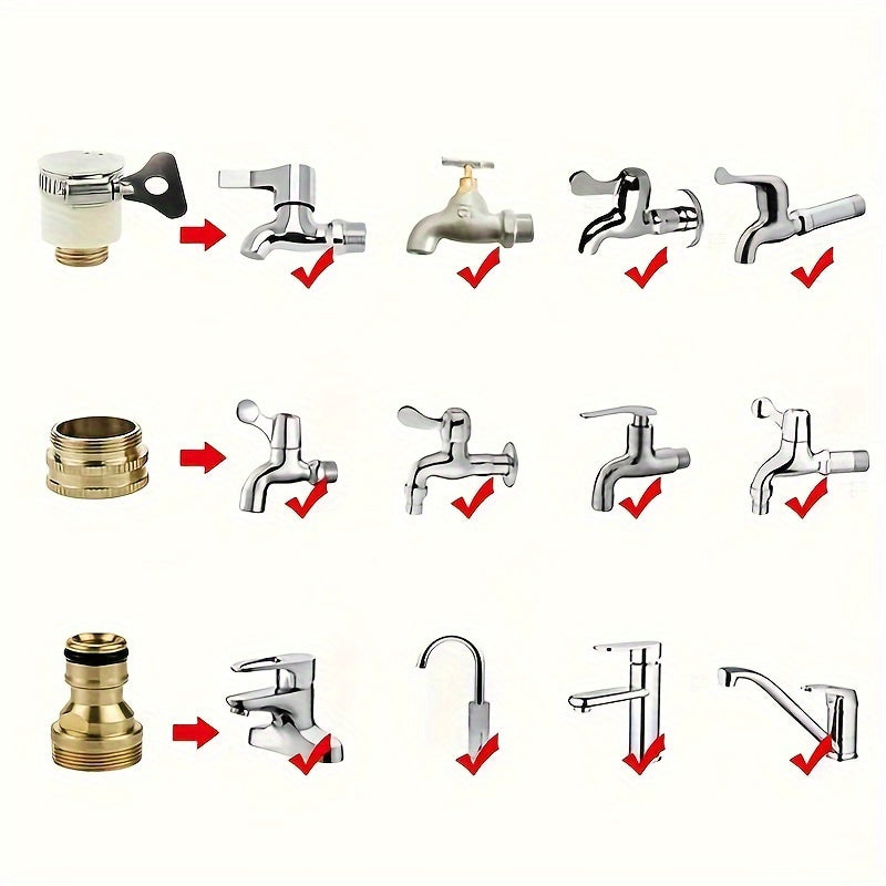 Расширяемый набор садовых шлангов с насадкой высокого давления 15 30 50 футов для полива газона, патио