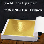 9x9cm Frost-Resistant Foil Sheets 100pcs for Furniture and Hotel Decoration