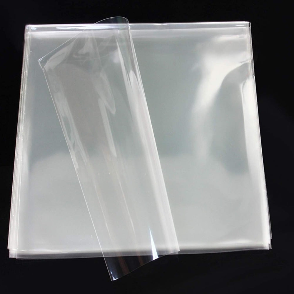 Transparent Plastic LP Record Sleeves Set of 50 or 100 for Vinyl Albums