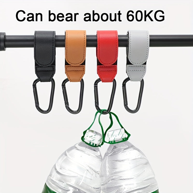 2 Pieces Baby Stroller Hooks Universal Bag Hanging Accessories for Stroller Attachments