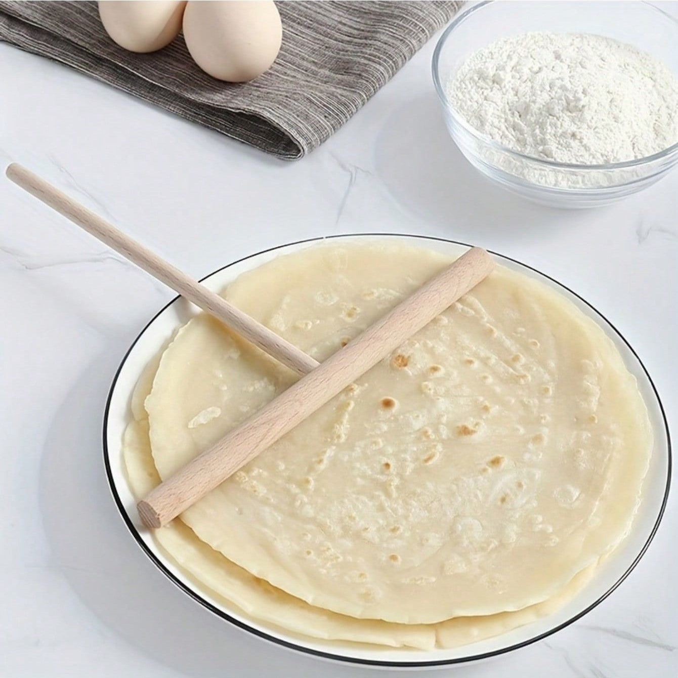 Crepe tayyorlovchi va pancake tarqatuvchi yopishmaydigan, oziq-ovqatga xavfsiz oshxona asbobi