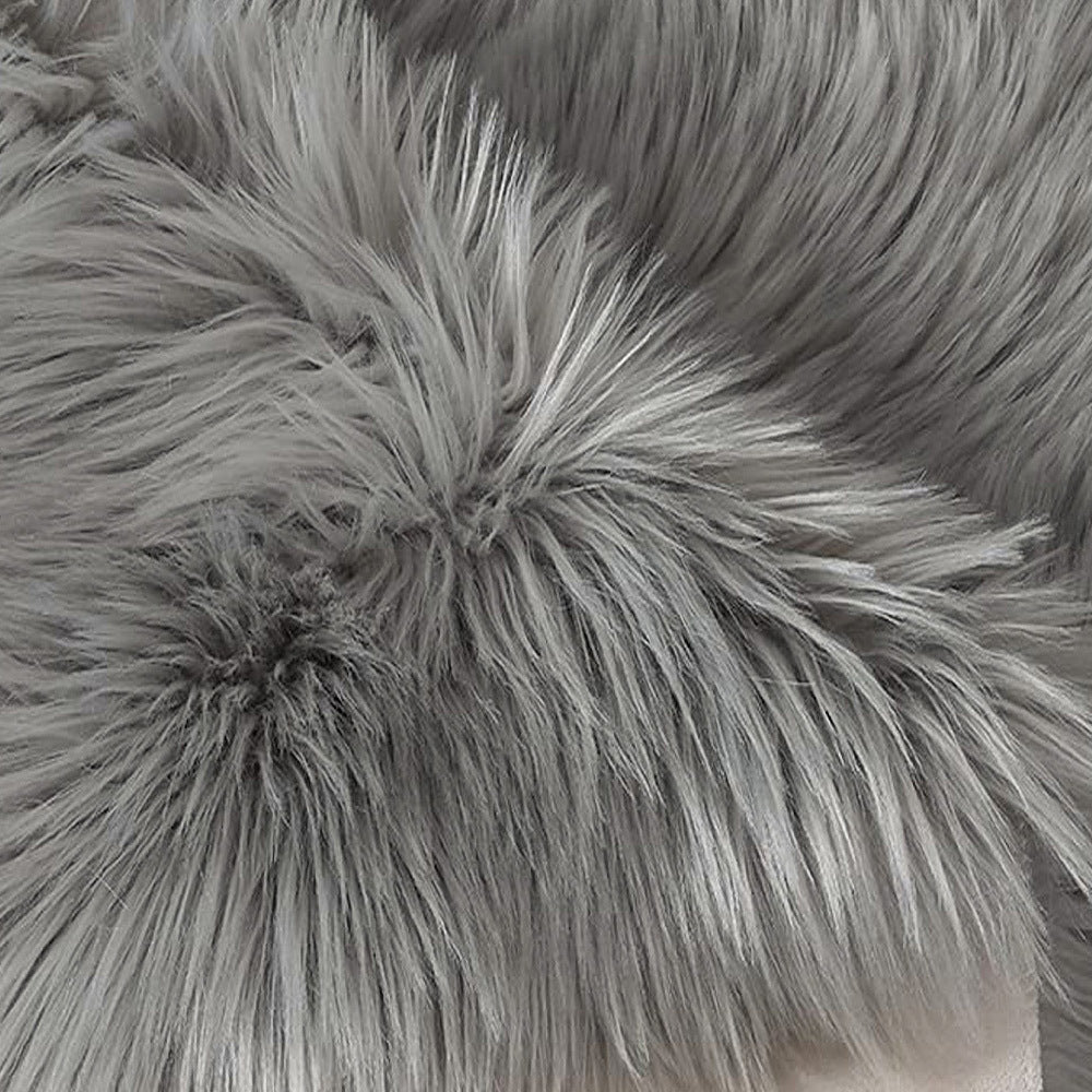 Alfombra de pelo sintético suave y acogedora con estampado de animales para sala de estar, dormitorio y sofá