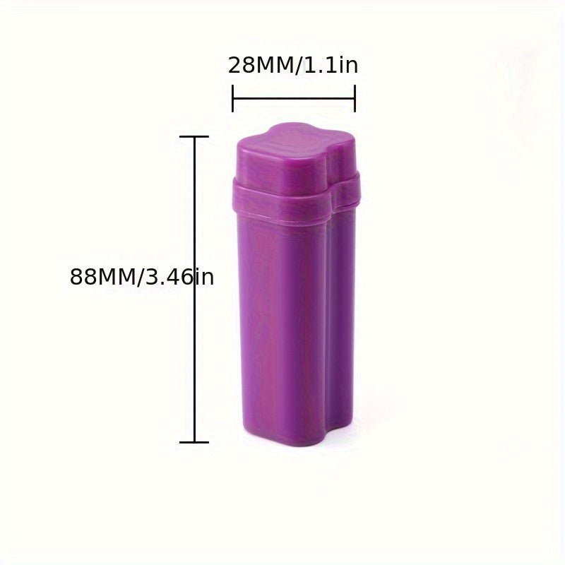 Unisex Plastic Dual Cigarette Case Portable Smoking Accessory