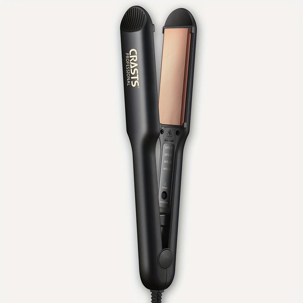 Dual Voltage Hair Straightener for All Hair Types with Euro, US, UK Plugs