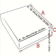 Чехол для подушки сиденья дивана жаккард защищает и выглядит элегантно.