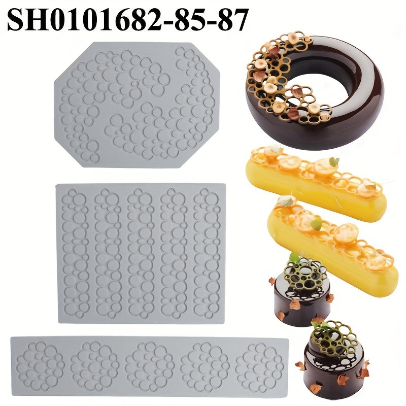 Bo'sh Yaproq Sevgi Qoplamasi Karamel Bezaklari uchun Qoplama, Molekulyar Sovuq Taomlar uchun Pishirishda Fonda Qoplama, Bo'sh Shirinlik Bezaklari Qoplamasi