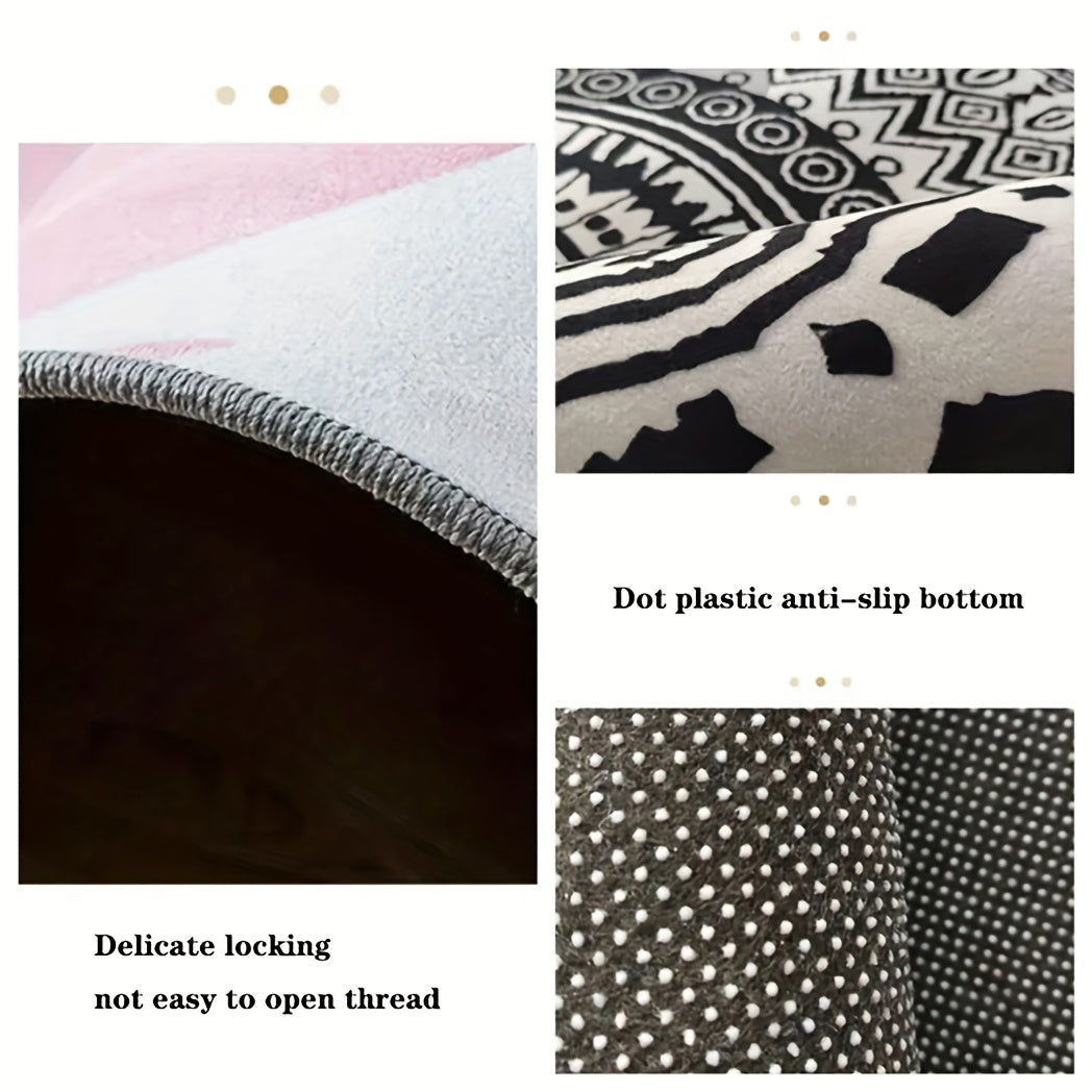 Game Controller Print Area Rug Anti-Fatigue Kitchen Mat Stain-Resistant Entrance Doormat