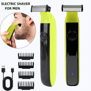 Мужская портативная перезаряжаемая электробритва для подарка