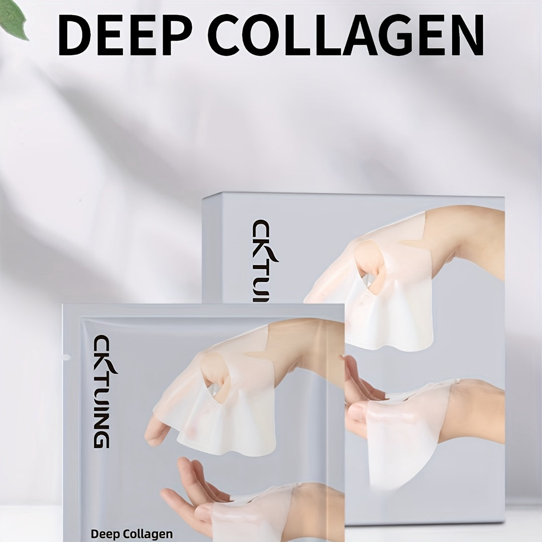 5 Pack Collagen Facial Masks for Moisturizing Hydrating Firming and Tightening