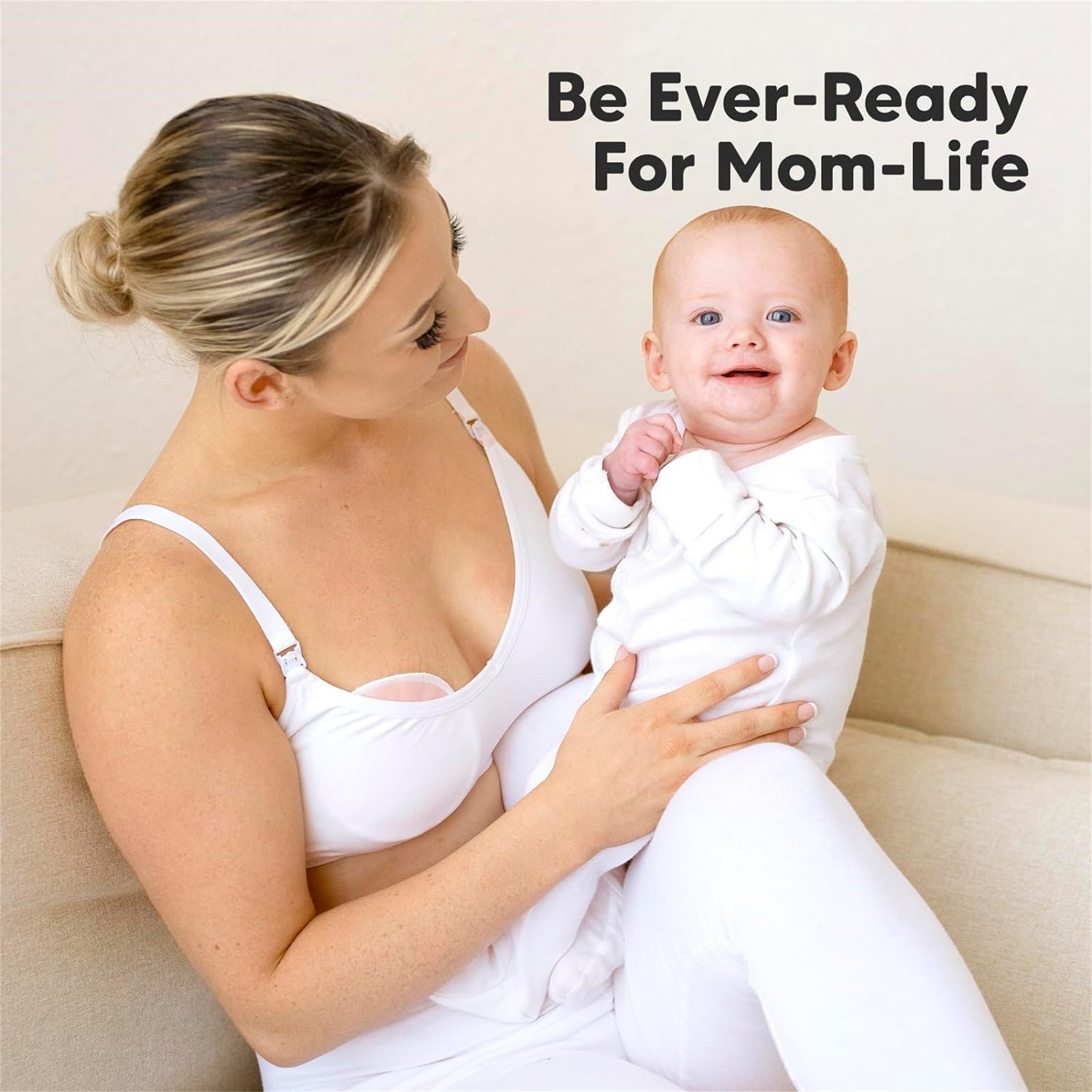 Set of 10 Reusable Nursing Pads with Mini Storage Bag Washable Breastfeeding Accessories