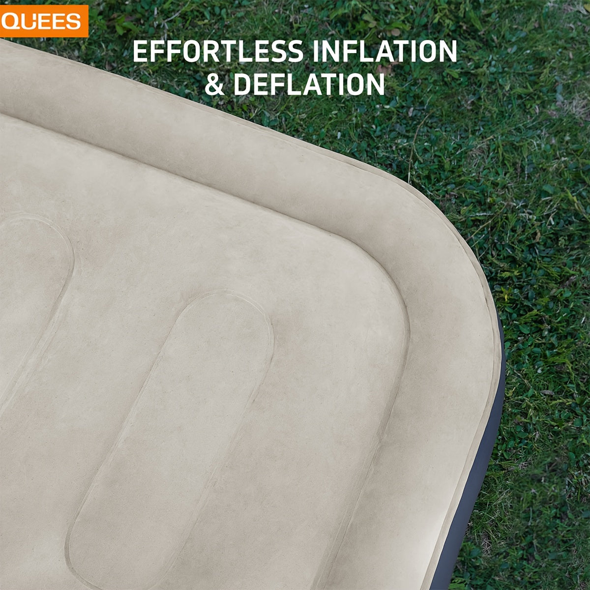 Qalin avtomobil yukxonasida havo yostiqchasi, Mica rangida bitta yumshoq baland karavot. Qulay, sirpanmaydigan mato, avtobus sayohati davomida lagerda va ichki foydalanish uchun mos.