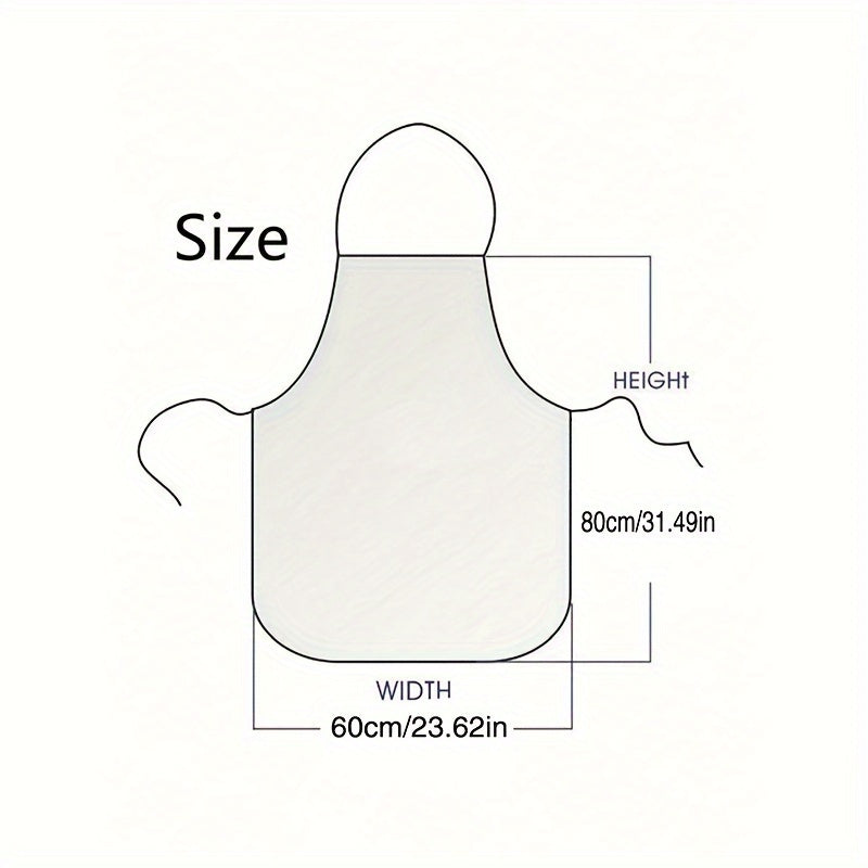 Polyester Apron with Funny Beer Belly Design for BBQ Parties and Father's Day