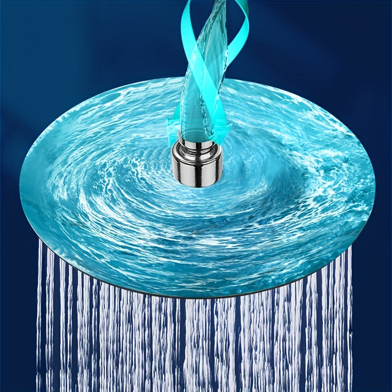 Нержавеющий стальной душевой головка с дождевым эффектом, квадратная полированная отделка, универсальные варианты установки, аксессуар с высоким давлением для водопада для ванной.