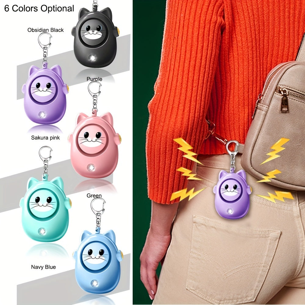Personal Safety Alarm for Women and Elderly with 130dB Siren and LED Strobe Light