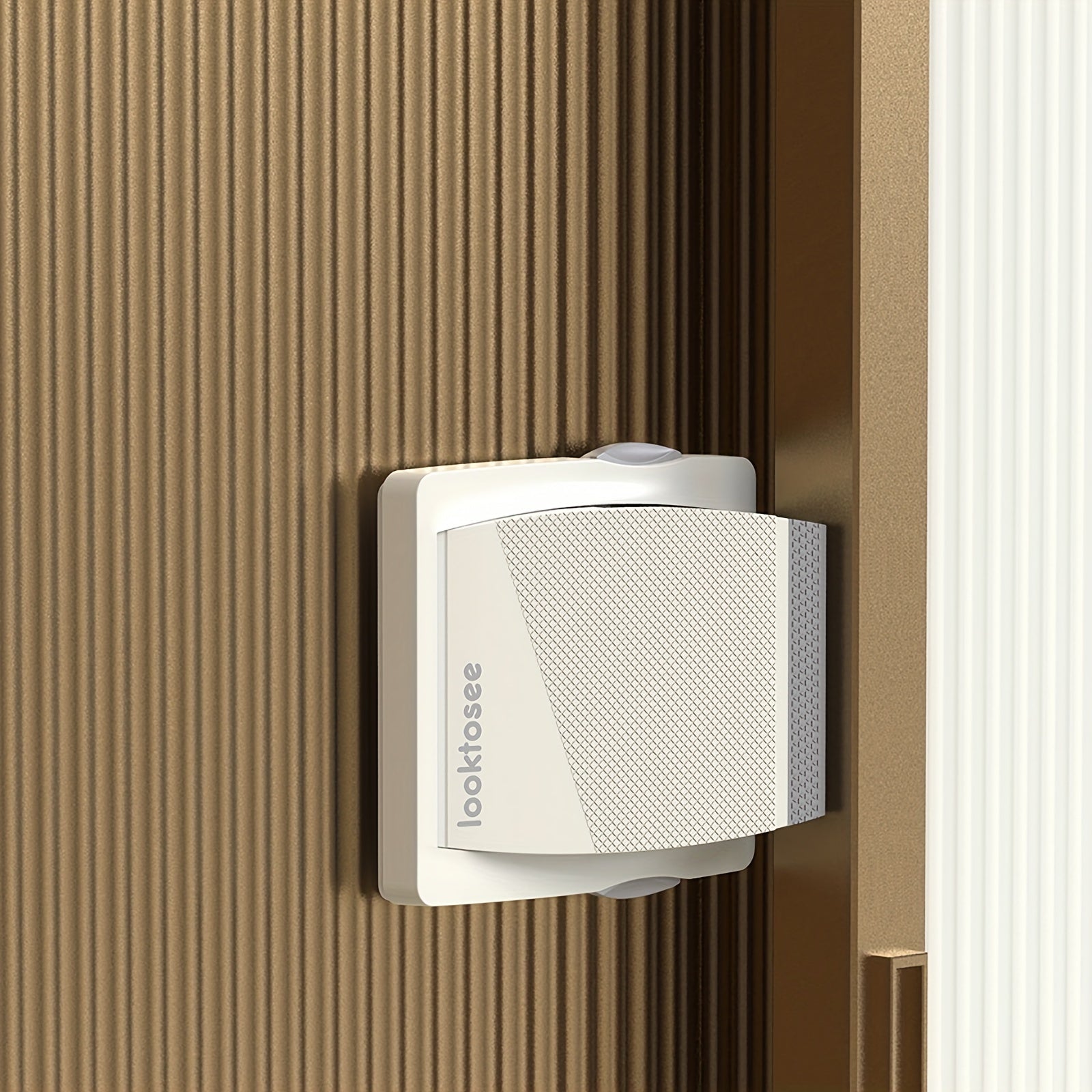 Kids Safety Lock Grey Sliding Guard for Windows and Doors BPA-Free Childproof Lock