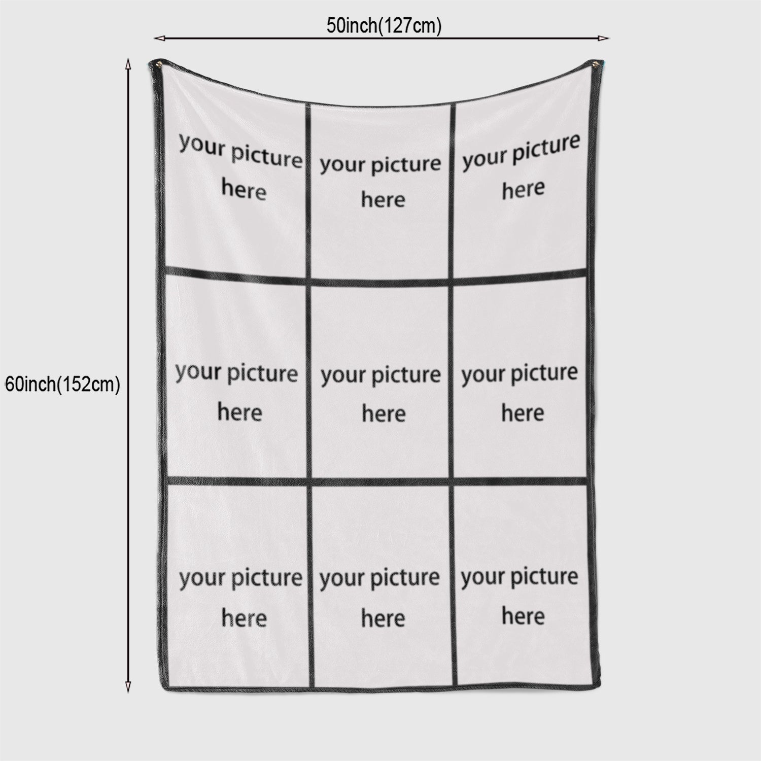 Customizable Photo Flannel Fleece Blanket Personalized Digital Print Throw Cozy Tear-Resistant All-Season