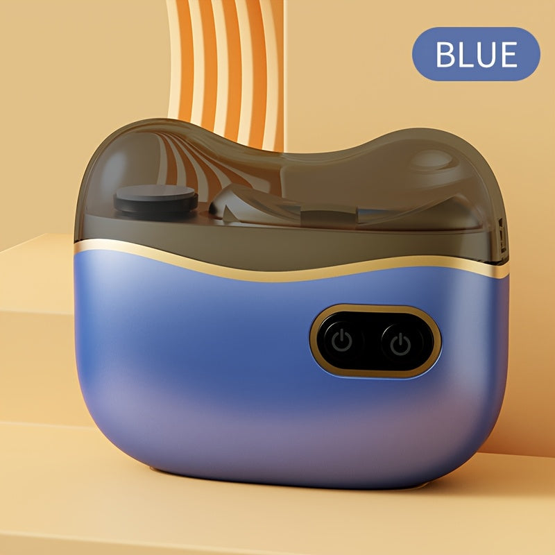 2-in-1 Electric Nail Grinder and Clipper USB Rechargeable with 400mAh Lithium Battery