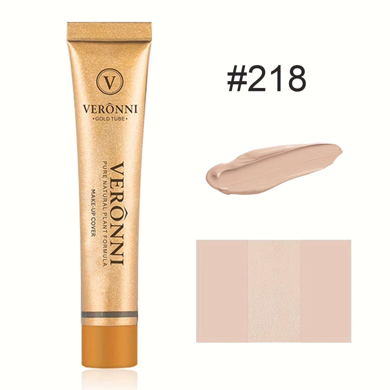 Crema correctora y aclaradora para mujer 14 colores a prueba de agua cobertura total