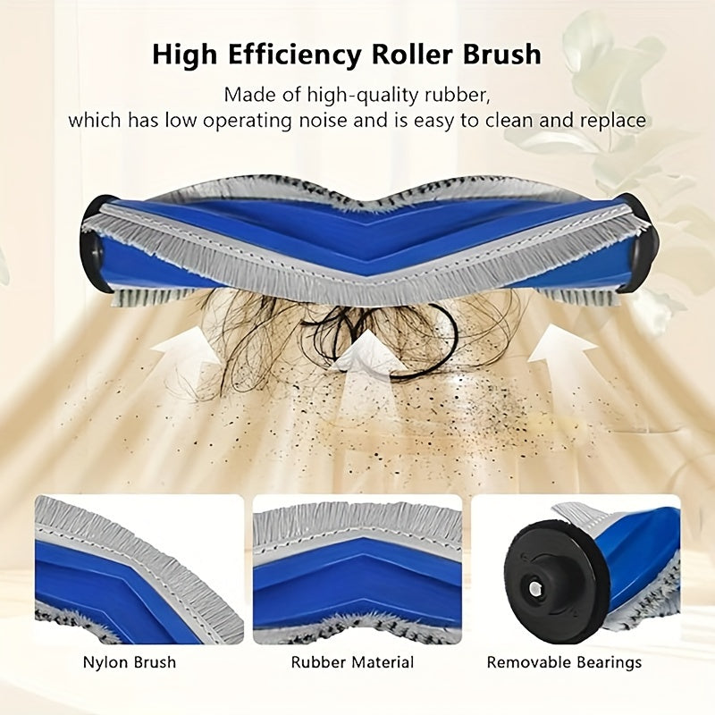 Ecovacs Deebot T30S/T30S PRO robot tozalagichi uchun 17 ta aksessuar to'plami, asosiy cho'tka, chang sumkalari, matolar, filtrlar va yon cho'tkalarni o'z ichiga oladi. (T30S Combo bilan mos kelmaydi)