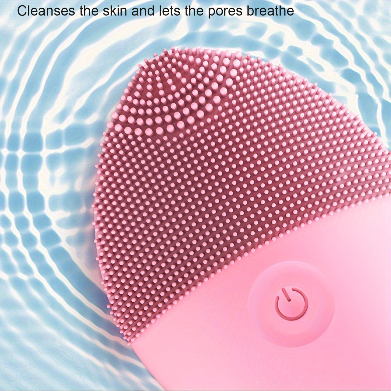 Electric Facial Cleansing Brush for Gentle Exfoliation Deep Cleaning and Massaging