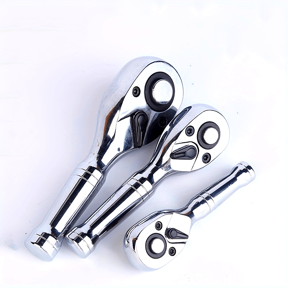 Универсальный быстроразжимной гаечный ключ с короткой рукояткой, 72 зубца, инструмент для автосервиса