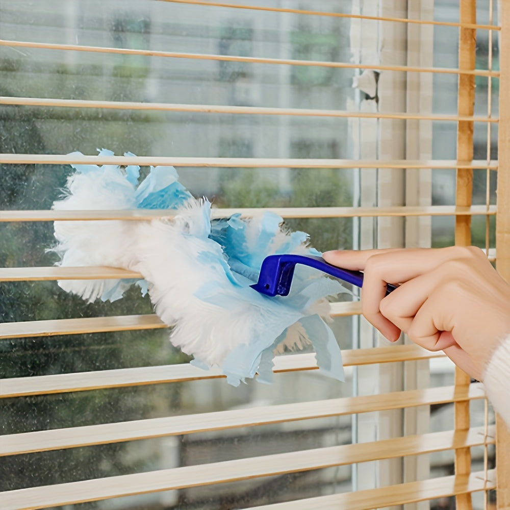 O'zgaruvchan elektrostatik chang tozalash matosi to'ldirishi - Elektronika, mebel, panjurlar va shift fanlarini tozalash uchun mos - 10, 30 yoki 50 dona paketlarda mavjud - Qo'lqop kiritilmagan - Zarur tozalash materiallari va