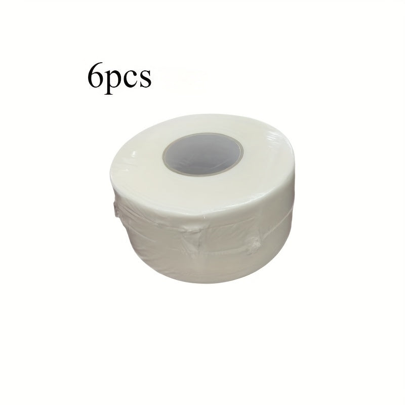 Оптовая упаковка туалетной бумаги с необработанным деревянным сердечником, доступна в упаковках по 4 или 6 штук, идеально подходит для уборки в доме, на кухне и в ресторане, без красителей.